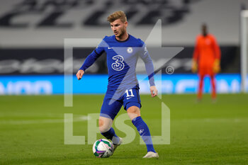 2020-09-29 - Chelsea forward Timo Werner (11) during the English League Cup, EFL Carabao Cup Fourth Round football match between Tottenham Hotspur and Chelsea on September 29, 2020 at Tottenham Hotspur Stadium in London, England - Photo Nigel Keene / ProSportsImages / DPPI - TOTTENHAM HOTSPUR VS CHELSEA - ENGLISH LEAGUE CUP - SOCCER