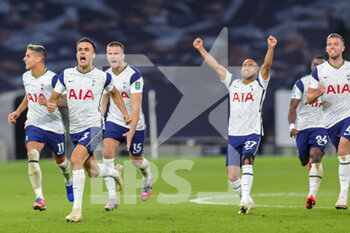 2020-09-29 - Tottenham Hotspur win on penalties during the English League Cup, EFL Carabao Cup Fourth Round football match between Tottenham Hotspur and Chelsea on September 29, 2020 at Tottenham Hotspur Stadium in London, England - Photo Nigel Keene / ProSportsImages / DPPI - TOTTENHAM HOTSPUR VS CHELSEA - ENGLISH LEAGUE CUP - SOCCER