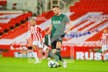 2020-12-23 - Tottenham Hotspur midfielder Eric Dier during the English League Cup, EFL Cup quarter-final football match between Stoke City and Tottenham Hotspur on December 23, 2020 at the Bet365 Stadium in Stoke-on-Trent, England - Photo kevin Warburton - A Moment in Sport / ProSportsImages / DPPI - STOKE CITY VS TOTTENHAM HOTSPUR - ENGLISH LEAGUE CUP - SOCCER