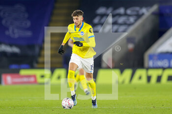 2021-02-10 - Jakub Moder (15) of Brighton Hove Albion during the English Cup, FA Cup 5th round football match between Leicester City and Brighton and Hove Albion on February 10, 2021 at the King Power Stadium in Leicester, England - Photo Nigel Keene / ProSportsImages / DPPI - LEICESTER CITY AND BRIGHTON AND HOVE ALBION - ENGLISH LEAGUE CUP - SOCCER