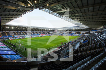 2021-02-10 - General view ahead of the English Cup, FA Cup 5th round football match between Swansea City and Manchester City on February 10, 2021 at the Liberty Stadium in Swansea, Wales - Photo Gruffydd Thomas / ProSportsImages / DPPI - SWANSEA CITY AND MANCHESTER CITY - ENGLISH LEAGUE CUP - SOCCER