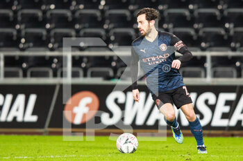 2021-02-10 - Manchester City midfielder Bernardo Silva (20) during the English Cup, FA Cup 5th round football match between Swansea City and Manchester City on February 10, 2021 at the Liberty Stadium in Swansea, Wales - Photo Gruffydd Thomas / ProSportsImages / DPPI - SWANSEA CITY AND MANCHESTER CITY - ENGLISH LEAGUE CUP - SOCCER