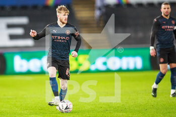 2021-02-10 - Manchester City midfielder Tommy Doyle (69) during the English Cup, FA Cup 5th round football match between Swansea City and Manchester City on February 10, 2021 at the Liberty Stadium in Swansea, Wales - Photo Gruffydd Thomas / ProSportsImages / DPPI - SWANSEA CITY AND MANCHESTER CITY - ENGLISH LEAGUE CUP - SOCCER