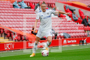 2020-09-12 - Leeds United defender Luke Ayling (2) during the English championship Premier League football match between Liverpool and Leeds United on September 12, 2020 at Anfield in Liverpool, England - Photo Simon Davies / ProSportsImages / DPPI - LIVERPOOL VS LEEDS UNITED - ENGLISH PREMIER LEAGUE - SOCCER