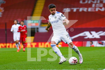 2020-09-12 - Leeds United midfielder Pablo Hernandez (19) in action during the English championship Premier League football match between Liverpool and Leeds United on September 12, 2020 at Anfield in Liverpool, England - Photo Malcolm Bryce / ProSportsImages / DPPI - LIVERPOOL VS LEEDS UNITED - ENGLISH PREMIER LEAGUE - SOCCER