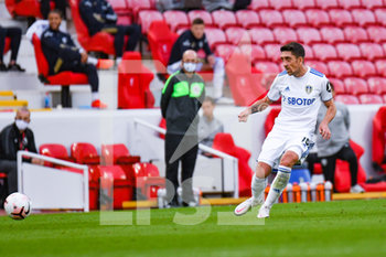 2020-09-12 - Leeds United midfielder Pablo Hernandez (19) passes the ball during the English championship Premier League football match between Liverpool and Leeds United on September 12, 2020 at Anfield in Liverpool, England - Photo Malcolm Bryce / ProSportsImages / DPPI - LIVERPOOL VS LEEDS UNITED - ENGLISH PREMIER LEAGUE - SOCCER