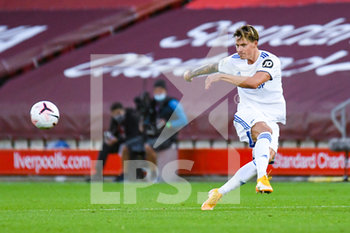 2020-09-12 - Leeds United defender Robin Koch (5) during the English championship Premier League football match between Liverpool and Leeds United on September 12, 2020 at Anfield in Liverpool, England - Photo Malcolm Bryce / ProSportsImages / DPPI - LIVERPOOL VS LEEDS UNITED - ENGLISH PREMIER LEAGUE - SOCCER