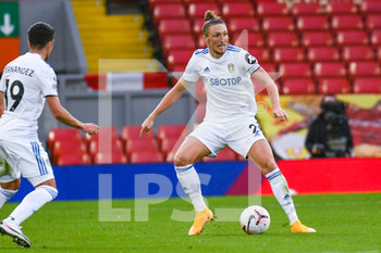 2020-09-12 - Leeds United defender Luke Ayling (2) in action during the English championship Premier League football match between Liverpool and Leeds United on September 12, 2020 at Anfield in Liverpool, England - Photo Malcolm Bryce / ProSportsImages / DPPI - LIVERPOOL VS LEEDS UNITED - ENGLISH PREMIER LEAGUE - SOCCER