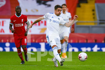 2020-09-12 - Leeds United midfielder Pablo Hernandez (19) passes the ball during the English championship Premier League football match between Liverpool and Leeds United on September 12, 2020 at Anfield in Liverpool, England - Photo Malcolm Bryce / ProSportsImages / DPPI - LIVERPOOL VS LEEDS UNITED - ENGLISH PREMIER LEAGUE - SOCCER