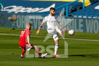 2020-09-19 - Leeds United midfielder Mateusz Klich (43) during the English championship Premier League football match between Leeds United and Fulham on September 19, 2020 at Elland Road in Leeds, England - Photo Simon Davies / ProSportsImages / DPPI - LEEDS UNITED AND FULHAM - ENGLISH PREMIER LEAGUE - SOCCER