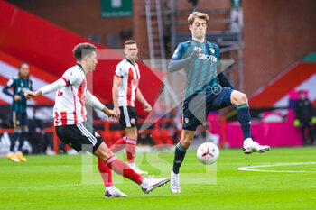2020-09-27 - Leeds United forward Patrick Bamford (9) during the English championship Premier League football match between Sheffield United and Leeds United on September 27, 2020 at Bramall Lane in Sheffield, England - Photo Malcolm Bryce / ProSportsImages / DPPI - SHEFFIELD UNITED VS LEEDS UNITED - ENGLISH PREMIER LEAGUE - SOCCER