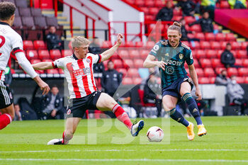 2020-09-27 - Leeds United defender Luke Ayling during the English championship Premier League football match between Sheffield United and Leeds United on September 27, 2020 at Bramall Lane in Sheffield, England - Photo Malcolm Bryce / ProSportsImages / DPPI - SHEFFIELD UNITED VS LEEDS UNITED - ENGLISH PREMIER LEAGUE - SOCCER