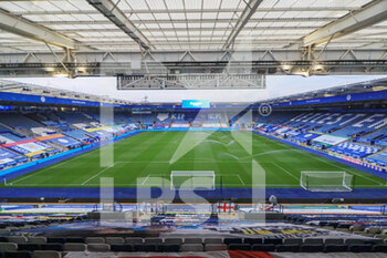 2020-10-18 - A general view inside The King Power Stadium during the English championship Premier League football match between Leicester City and Aston Villa on October 18, 2020 at the King Power Stadium in Leicester, England - Photo Jez Tighe / ProSportsImages / DPPI - LEICESTER CITY VS ASTON VILLA - ENGLISH PREMIER LEAGUE - SOCCER