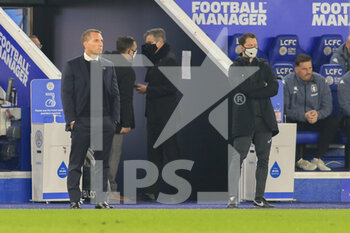 2020-10-18 - Leicester City manager Brendan Rodgers during the English championship Premier League football match between Leicester City and Aston Villa on October 18, 2020 at the King Power Stadium in Leicester, England - Photo Jez Tighe / ProSportsImages / DPPI - LEICESTER CITY VS ASTON VILLA - ENGLISH PREMIER LEAGUE - SOCCER