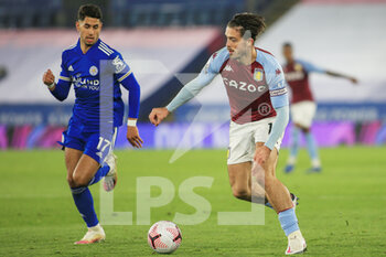 2020-10-18 - Jack Grealish of Aston Villa (10) during the English championship Premier League football match between Leicester City and Aston Villa on October 18, 2020 at the King Power Stadium in Leicester, England - Photo Jez Tighe / ProSportsImages / DPPI - LEICESTER CITY VS ASTON VILLA - ENGLISH PREMIER LEAGUE - SOCCER
