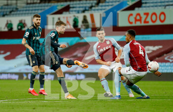 2020-10-23 - Leeds United forward Patrick Bamford (9) scores a goal to make the score 0-2 during the English championship Premier League football match between Aston Villa and Leeds United on October 23, 2020 at Villa Park in Birmingham, England - Photo Simon Davies / ProSportsImages / DPPI - ASTON VILLA VS LEEDS UNITED - ENGLISH PREMIER LEAGUE - SOCCER