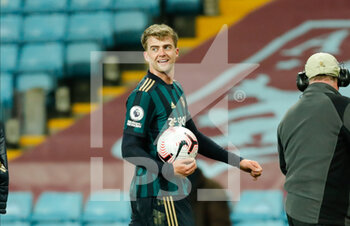 2020-10-23 - Man of the Match Leeds United forward Patrick Bamford (9) with the match ball after his hat trick in the 0-3 win during the English championship Premier League football match between Aston Villa and Leeds United on October 23, 2020 at Villa Park in Birmingham, England - Photo Simon Davies / ProSportsImages / DPPI - ASTON VILLA VS LEEDS UNITED - ENGLISH PREMIER LEAGUE - SOCCER