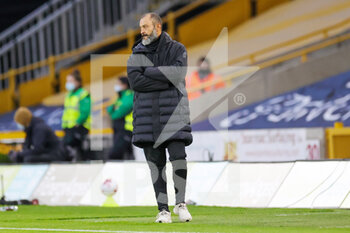 2020-10-25 - Wolverhampton Wanderers Manager Nuno Espirito Santo during the English championship Premier League football match between Wolverhampton Wanderers and Newcastle United on October 25, 2020 at Molineux in Wolverhampton, England - Photo Nigel Keene / ProSportsImages / DPPI - WOLVERHAMPTON WANDERERS VS NEWCASTLE UNITED - ENGLISH PREMIER LEAGUE - SOCCER