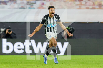 2020-10-25 - Newcastle United midfielder Jacob Murphy (23) scores a goal and celebrates during the English championship Premier League football match between Wolverhampton Wanderers and Newcastle United on October 25, 2020 at Molineux in Wolverhampton, England - Photo Nigel Keene / ProSportsImages / DPPI - WOLVERHAMPTON WANDERERS VS NEWCASTLE UNITED - ENGLISH PREMIER LEAGUE - SOCCER