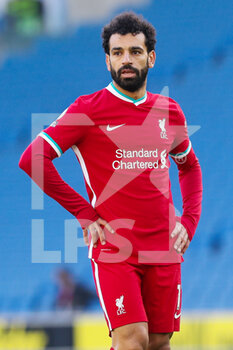 2020-11-28 - Liverpool forward Mohamed Salah during the English championship, Premier League football match between Brighton and Hove Albion and Liverpool on November 28, 2020 at the American Express Community Stadium in Brighton and Hove, England - Photo Phil Duncan / ProSportsImages / DPPI - BRIGHTON AND HOVE ALBION VS LIVERPOOL - ENGLISH PREMIER LEAGUE - SOCCER
