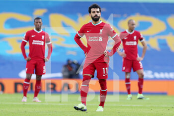 2020-11-28 - Liverpool forward Mohamed Salah (11) during the English championship, Premier League football match between Brighton and Hove Albion and Liverpool on November 28, 2020 at the American Express Community Stadium in Brighton and Hove, England - Photo Phil Duncan / ProSportsImages / DPPI - BRIGHTON AND HOVE ALBION VS LIVERPOOL - ENGLISH PREMIER LEAGUE - SOCCER