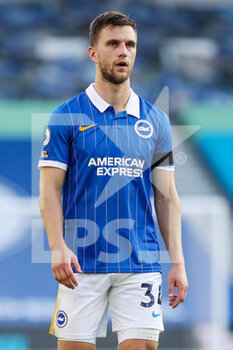 2020-11-28 - Brighton and Hove Albion defender Joel Veltman during the English championship, Premier League football match between Brighton and Hove Albion and Liverpool on November 28, 2020 at the American Express Community Stadium in Brighton and Hove, England - Photo Phil Duncan / ProSportsImages / DPPI - BRIGHTON AND HOVE ALBION VS LIVERPOOL - ENGLISH PREMIER LEAGUE - SOCCER