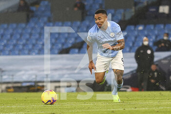 2020-11-28 - Manchester City forward Gabriel Jesus (9) during the English championship Premier League football match between Manchester City and Burnley on November 28, 2020 at the Etihad Stadium in Manchester, England - Photo John Potts / ProSportsImages / DPPI - MANCHESTER CITY VS BURNLEY - ENGLISH PREMIER LEAGUE - SOCCER