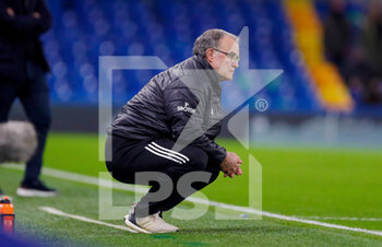 2020-12-05 - Leeds United Manager Marcelo Bielsa during the English championship Premier League football match between Chelsea and Leeds United on December 5, 2020 at Stamford Bridge in London, England - Photo Simon Davies / ProSportsImages / DPPI - CHELSEA VS LEEDS UNITED - ENGLISH PREMIER LEAGUE - SOCCER
