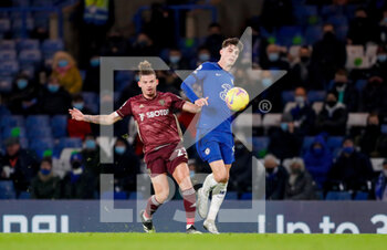 2020-12-05 - Kai Havertz of Chelsea and Leeds United midfielder Kalvin Phillips during the English championship Premier League football match between Chelsea and Leeds United on December 5, 2020 at Stamford Bridge in London, England - Photo Simon Davies / ProSportsImages / DPPI - CHELSEA VS LEEDS UNITED - ENGLISH PREMIER LEAGUE - SOCCER