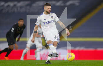 2020-12-11 - Leeds United midfielder Mateusz Klich (43) scores a goal during the English championship Premier League football match between Leeds United and West Ham United on December 11, 2020 at Elland Road in Leeds, England - Photo Simon Davies / ProSportsImages / DPPI - LEEDS UNITED VS WEST HAM UNITED - ENGLISH PREMIER LEAGUE - SOCCER