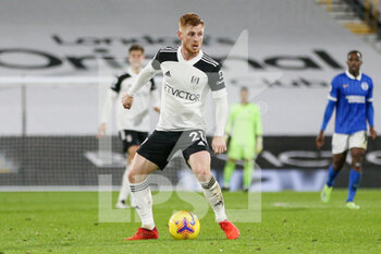 2020-12-16 - Fulham midfielder Harrison Reed during the English championship Premier League football match between Fulham and Brighton and Hove Albion on December 16, 2020 at Craven Cottage in London, England - Photo Phil Duncan / ProSportsImages / DPPI - FULHAM AND BRIGHTON VS HOVE ALBION - ENGLISH PREMIER LEAGUE - SOCCER