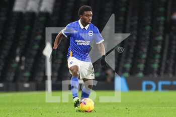 2020-12-16 - Brighton and Hove Albion defender Tariq Lamptey during the English championship Premier League football match between Fulham and Brighton and Hove Albion on December 16, 2020 at Craven Cottage in London, England - Photo Phil Duncan / ProSportsImages / DPPI - FULHAM AND BRIGHTON VS HOVE ALBION - ENGLISH PREMIER LEAGUE - SOCCER