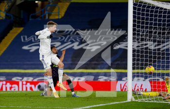 2020-12-16 - Leeds United forward Patrick Bamford (9) scores a goal to make the score 1-1 during the English championship Premier League football match between Leeds United and Newcastle United on December 16, 2020 at Elland Road in Leeds, England - Photo Simon Davies / ProSportsImages / DPPI - LEEDS UNITED VS NEWCASTLE UNITED - ENGLISH PREMIER LEAGUE - SOCCER