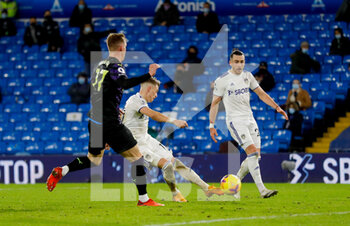 2020-12-16 - Leeds United defender Ezgjan Alioski (10) scores a goal to make the score 4-2 during the English championship Premier League football match between Leeds United and Newcastle United on December 16, 2020 at Elland Road in Leeds, England - Photo Simon Davies / ProSportsImages / DPPI - LEEDS UNITED VS NEWCASTLE UNITED - ENGLISH PREMIER LEAGUE - SOCCER