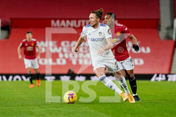 2020-12-20 - Leeds United defender Luke Ayling during the English championship Premier League football match between Manchester United and Leeds United on December 20, 2020 at Old Trafford in Manchester, England - Photo Malcolm Bryce / ProSportsImages / DPPI - MANCHESTER UNITED VS LEEDS UNITED - ENGLISH PREMIER LEAGUE - SOCCER
