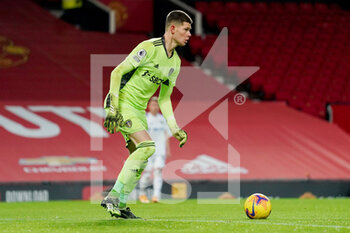 2020-12-20 - Leeds United goalkeeper Illan Meslier during the English championship Premier League football match between Manchester United and Leeds United on December 20, 2020 at Old Trafford in Manchester, England - Photo Malcolm Bryce / ProSportsImages / DPPI - MANCHESTER UNITED VS LEEDS UNITED - ENGLISH PREMIER LEAGUE - SOCCER