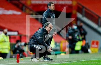 2020-12-20 - Leeds United Manager Marcelo Bielsa during the English championship Premier League football match between Manchester United and Leeds United on December 20, 2020 at Old Trafford in Manchester, England - Photo Simon Davies / ProSportsImages / DPPI - MANCHESTER UNITED VS LEEDS UNITED - ENGLISH PREMIER LEAGUE - SOCCER