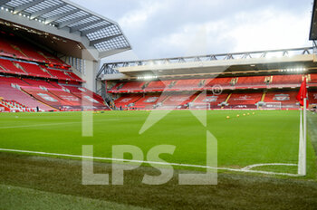 2020-12-27 - A general view of Anfield during the English championship Premier League football match between Liverpool and West Bromwich Albion on December 27, 2020 at Anfield in Liverpool, England - Photo Malcolm Bryce / ProSportsImages / DPPI - LIVERPOOL VS WEST BROMWICH ALBION - ENGLISH PREMIER LEAGUE - SOCCER