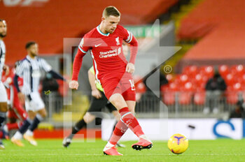 2020-12-27 - Liverpool midfielder Jordan Henderson during the English championship Premier League football match between Liverpool and West Bromwich Albion on December 27, 2020 at Anfield in Liverpool, England - Photo Malcolm Bryce / ProSportsImages / DPPI - LIVERPOOL VS WEST BROMWICH ALBION - ENGLISH PREMIER LEAGUE - SOCCER
