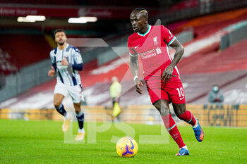 2020-12-27 - Liverpool forward Sadio Mane during the English championship Premier League football match between Liverpool and West Bromwich Albion on December 27, 2020 at Anfield in Liverpool, England - Photo Malcolm Bryce / ProSportsImages / DPPI - LIVERPOOL VS WEST BROMWICH ALBION - ENGLISH PREMIER LEAGUE - SOCCER