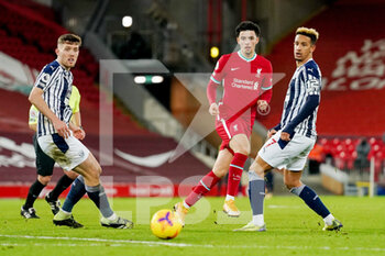 2020-12-27 - Liverpool midfielder Curtis Jones during the English championship Premier League football match between Liverpool and West Bromwich Albion on December 27, 2020 at Anfield in Liverpool, England - Photo Malcolm Bryce / ProSportsImages / DPPI - LIVERPOOL VS WEST BROMWICH ALBION - ENGLISH PREMIER LEAGUE - SOCCER