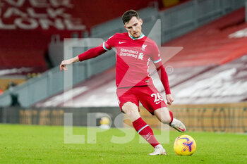 2020-12-27 - Liverpool defender Andrew Robertson during the English championship Premier League football match between Liverpool and West Bromwich Albion on December 27, 2020 at Anfield in Liverpool, England - Photo Malcolm Bryce / ProSportsImages / DPPI - LIVERPOOL VS WEST BROMWICH ALBION - ENGLISH PREMIER LEAGUE - SOCCER
