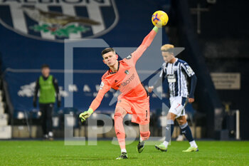 2020-12-29 - Leeds United goalkeeper Illan Meslier during the English championship Premier League football match between West Bromwich Albion and Leeds United on December 29, 2020 at The Hawthorns, West Bromwich, England - Photo Malcolm Bryce / ProSportsImages / DPPI - WEST BROMWICH ALBION VS LEEDS UNITED - ENGLISH PREMIER LEAGUE - SOCCER