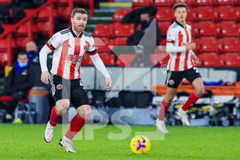 2021-01-12 - Sheffield United midfielder John Fleck during the English championship Premier League football match between Sheffield United and Newcastle United on January 12, 2021 at Bramall Lane in Sheffield, England - Photo kevin Warburton / A Moment in Sport / ProSportsImages / DPPI - SHEFFIELD UNITED VS NEWCASTLE UNITED - ENGLISH PREMIER LEAGUE - SOCCER