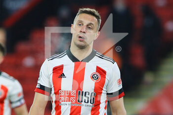 2021-01-12 - Sheffield United defender Phil Jagielka during the English championship Premier League football match between Sheffield United and Newcastle United on January 12, 2021 at Bramall Lane in Sheffield, England - Photo kevin Warburton / A Moment in Sport / ProSportsImages / DPPI - SHEFFIELD UNITED VS NEWCASTLE UNITED - ENGLISH PREMIER LEAGUE - SOCCER
