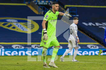 2021-01-16 - Kiko Casilla (13) of Leeds during the English championship Premier League football match between Leeds United and Brighton and Hove Albion on January 16, 2021 at Elland Road in Leeds, England - Photo Jez Tighe / ProSportsImages / DPPI - LEEDS UNITED AND BRIGHTON AND HOVE ALBION - ENGLISH PREMIER LEAGUE - SOCCER