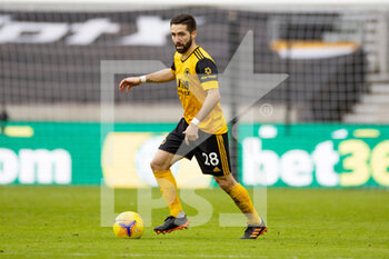 2021-01-16 - Joao Moutinho (28) of Wolverhampton during the English championship Premier League football match between Wolverhampton Wanderers and West Bromwich Albion on January 16, 2021 at Molineux stadium in Wolverhampton, England - Photo Nigel Keene / ProSportsImages / DPPI - WOLVERHAMPTON WANDERERS VS WEST BROMWICH ALBION - ENGLISH PREMIER LEAGUE - SOCCER