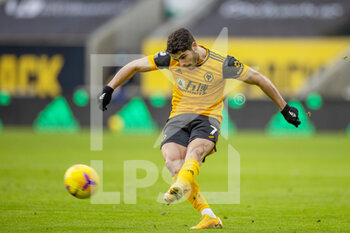 2021-01-16 - Pedro Neto (7) of Wolverhampton during the English championship Premier League football match between Wolverhampton Wanderers and West Bromwich Albion on January 16, 2021 at Molineux stadium in Wolverhampton, England - Photo Nigel Keene / ProSportsImages / DPPI - WOLVERHAMPTON WANDERERS VS WEST BROMWICH ALBION - ENGLISH PREMIER LEAGUE - SOCCER