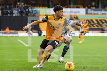 2021-01-16 - Morgan Gibbs-White (18) of Wolverhampton during the English championship Premier League football match between Wolverhampton Wanderers and West Bromwich Albion on January 16, 2021 at Molineux stadium in Wolverhampton, England - Photo Nigel Keene / ProSportsImages / DPPI - WOLVERHAMPTON WANDERERS VS WEST BROMWICH ALBION - ENGLISH PREMIER LEAGUE - SOCCER