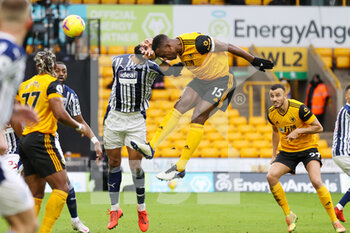 2021-01-16 - Willy Boly (15) of Wolverhampton Wanderers heads towards goal during the English championship Premier League football match between Wolverhampton Wanderers and West Bromwich Albion on January 16, 2021 at Molineux stadium in Wolverhampton, England - Photo Nigel Keene / ProSportsImages / DPPI - WOLVERHAMPTON WANDERERS VS WEST BROMWICH ALBION - ENGLISH PREMIER LEAGUE - SOCCER